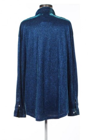 Γυναικείο πουκάμισο Manfinity, Μέγεθος XXL, Χρώμα Μπλέ, Τιμή 56,40 €