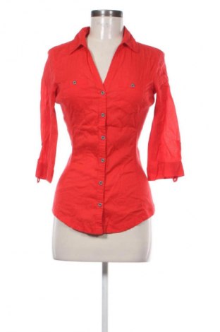 Γυναικείο πουκάμισο Orsay, Μέγεθος M, Χρώμα Κόκκινο, Τιμή 11,99 €