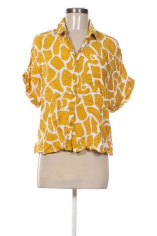 Γυναικείο πουκάμισο Pieces, Μέγεθος XL, Χρώμα Πολύχρωμο, Τιμή 5,99 €