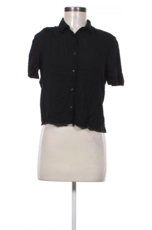 Дамска риза Pull&Bear, Размер M, Цвят Черен, Цена 3,57 €