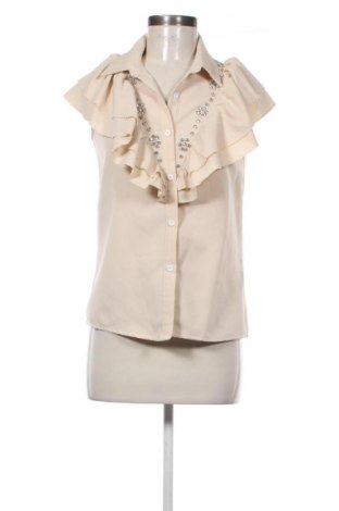 Cămașă de femei SHEIN, Mărime XS, Culoare Bej, Preț 19,99 Lei
