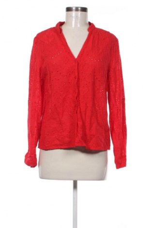 Γυναικείο πουκάμισο SHEIN, Μέγεθος L, Χρώμα Κόκκινο, Τιμή 6,99 €