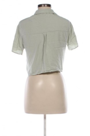 Cămașă de femei Stradivarius, Mărime S, Culoare Verde, Preț 32,99 Lei