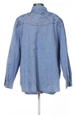 Дамска риза Unbranded, Размер XXL, Цвят Син, Цена 12,85 €