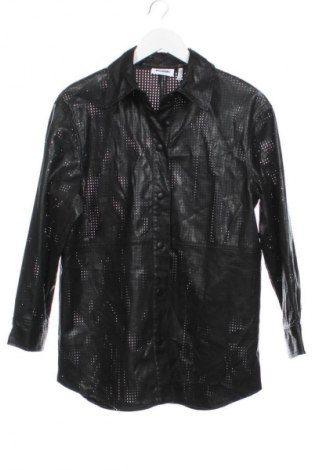 Дамска риза Weekday, Размер XS, Цвят Черен, Цена 2,04 €