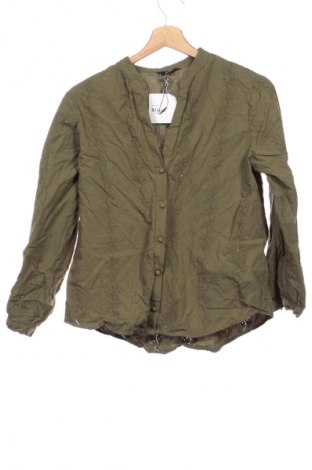 Damska koszula Zara, Rozmiar XS, Kolor Zielony, Cena 6,99 zł