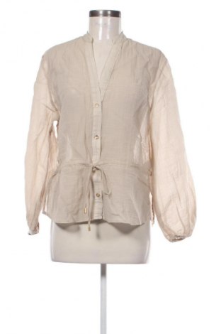 Дамска риза Zara, Размер M, Цвят Бежов, Цена 7,66 €