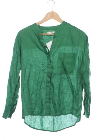 Дамска риза Zara, Размер XS, Цвят Зелен, Цена 14,31 €
