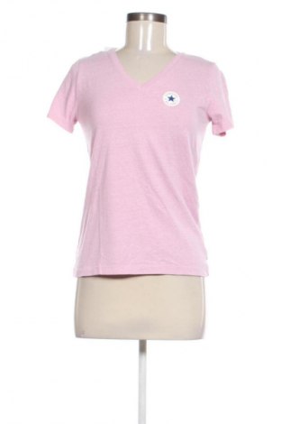 Дамска тениска Converse, Размер S, Цвят Розов, Цена 9,20 €