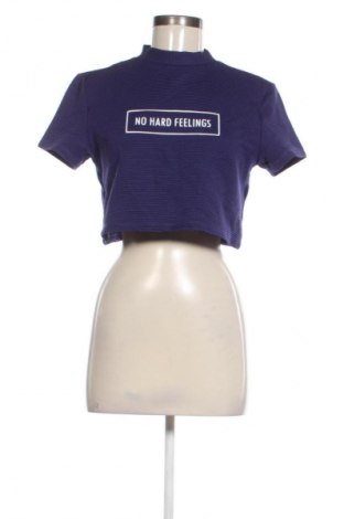 Γυναικείο t-shirt H&M Divided, Μέγεθος M, Χρώμα Μπλέ, Τιμή 2,56 €