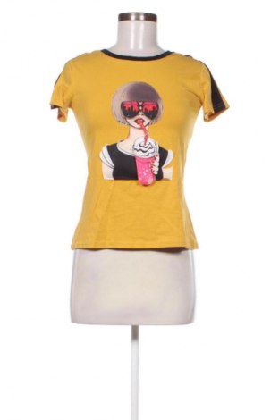 Dámské tričko J&H Fashion, Velikost S, Barva Žlutá, Cena  189,00 Kč