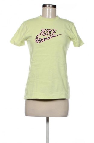 Дамска тениска Nike, Размер S, Цвят Зелен, Цена 23,06 €