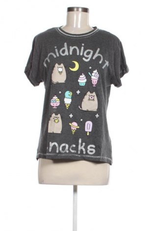 Damski T-shirt Pusheen, Rozmiar L, Kolor Szary, Cena 31,99 zł
