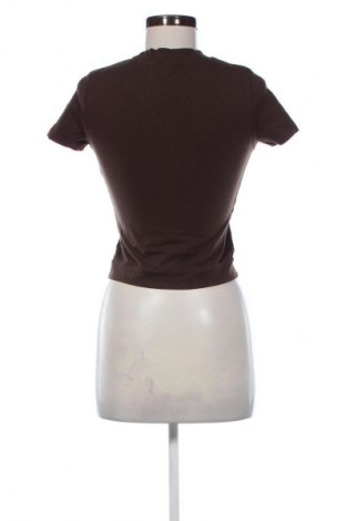 Damski T-shirt Sinsay, Rozmiar M, Kolor Brązowy, Cena 38,99 zł