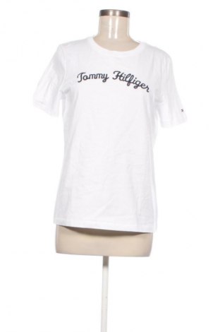 Γυναικείο t-shirt Tommy Hilfiger, Μέγεθος M, Χρώμα Λευκό, Τιμή 39,99 €