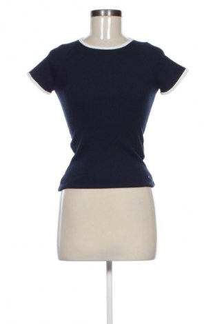 Damski T-shirt Tommy Hilfiger, Rozmiar XS, Kolor Niebieski, Cena 189,99 zł