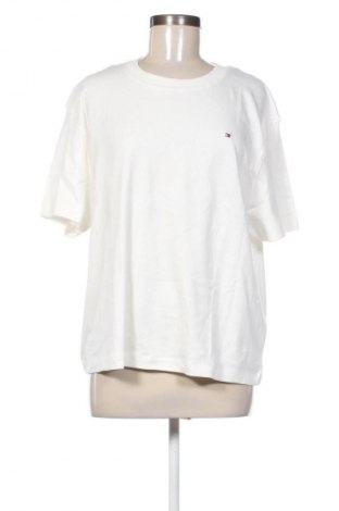 Γυναικείο t-shirt Tommy Hilfiger, Μέγεθος XL, Χρώμα Εκρού, Τιμή 61,99 €, #135401297