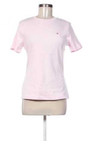 Γυναικείο t-shirt Tommy Hilfiger, Μέγεθος L, Χρώμα Ρόζ , Τιμή 51,99 €
