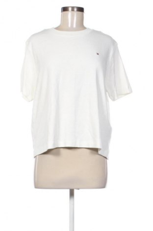 Γυναικείο t-shirt Tommy Hilfiger, Μέγεθος S, Χρώμα Εκρού, Τιμή 61,99 €, #135403218
