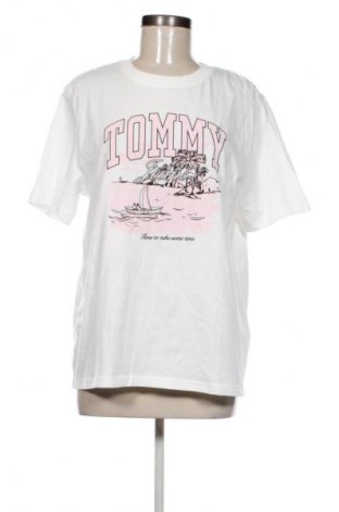 Damen T-Shirt Tommy Jeans, Größe M, Farbe Weiß, Preis 49,99 €