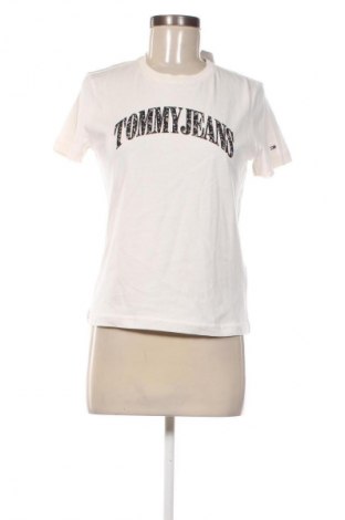 Damen T-Shirt Tommy Jeans, Größe S, Farbe Weiß, Preis € 50,99