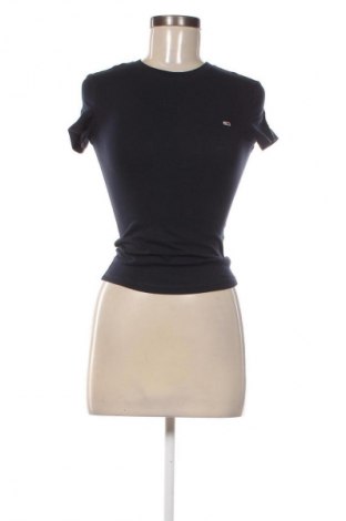 Damski T-shirt Tommy Jeans, Rozmiar XXS, Kolor Niebieski, Cena 137,99 zł