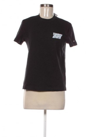 Női póló Tommy Jeans, Méret M, Szín Fekete, Ár 11 609 Ft