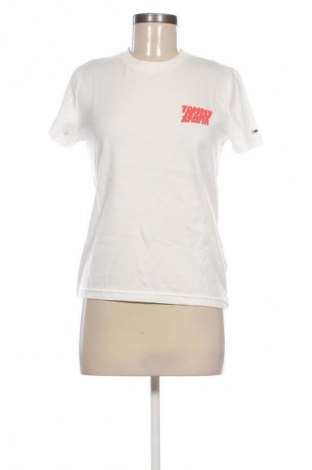 Damen T-Shirt Tommy Jeans, Größe S, Farbe Weiß, Preis € 27,99