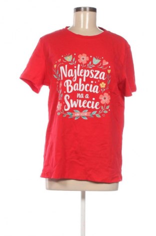 Дамска тениска Unbranded, Размер L, Цвят Червен, Цена 5,62 €