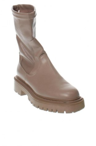 Дамски боти Unbranded, Размер 37, Цвят Бежов, Цена 29,59 €