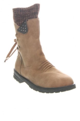 Дамски боти Unbranded, Размер 41, Цвят Бежов, Цена 26,07 €