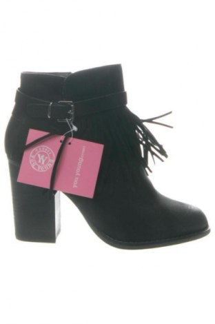 Дамски боти You Young Coveri, Размер 37, Цвят Черен, Цена 23,00 €