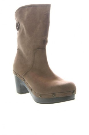 Дамски ботуши Alesya, Размер 37, Цвят Бежов, Цена 62,88 €