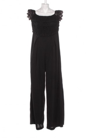 Дамски дълъг гащеризон Boohoo, Размер L, Цвят Черен, Цена 16,36 €