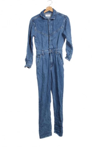 Damski długi kombinezon Mango, Rozmiar XS, Kolor Niebieski, Cena 71,57 zł