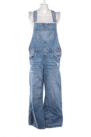 Дамски дълъг гащеризон Pull&Bear, Размер M, Цвят Син, Цена 20,96 €