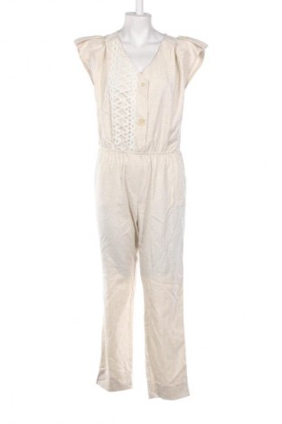 Langer Damen-Overall Unbranded, Größe M, Farbe Ecru, Preis 10,99 €