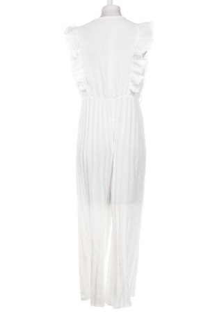 Дамски дълъг гащеризон Unbranded, Размер L, Цвят Бял, Цена 10,73 €