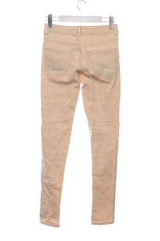 Дамски дънки H&M Divided, Размер XS, Цвят Бежов, Цена 10,73 €