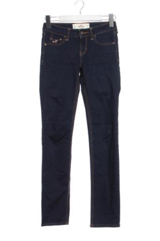 Дамски дънки Hollister, Размер XXS, Цвят Син, Цена 19,42 €