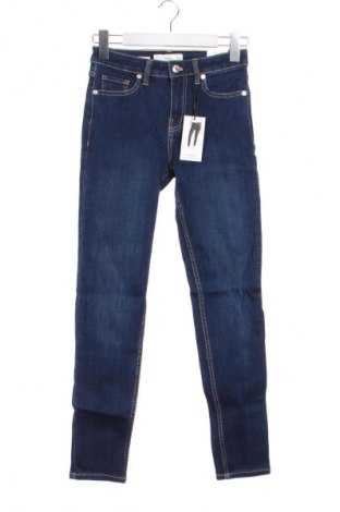 Blugi de femei Mango, Mărime XS, Culoare Albastru, Preț 140,99 Lei