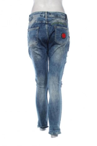 Blugi de femei Mexton, Mărime L, Culoare Albastru, Preț 100,82 Lei