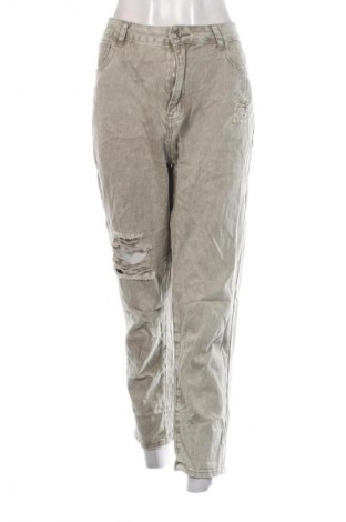 Blugi de femei SHEIN, Mărime L, Culoare Verde, Preț 37,99 Lei