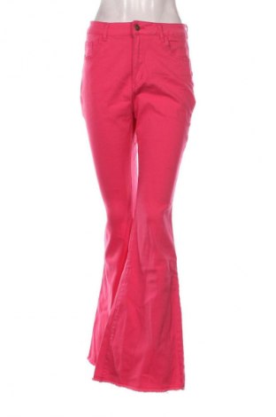 Damskie jeansy SHEIN, Rozmiar L, Kolor Różowy, Cena 47,99 zł