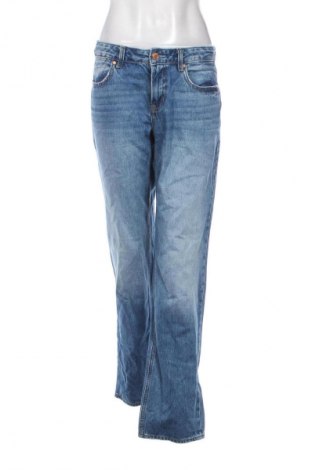 Blugi de femei Stradivarius, Mărime M, Culoare Albastru, Preț 62,99 Lei, #135373545