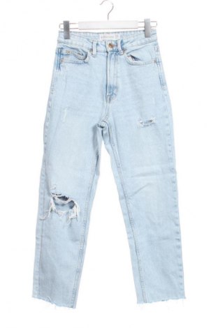 Γυναικείο Τζίν Stradivarius, Μέγεθος XXS, Χρώμα Μπλέ, Τιμή 15,99 €