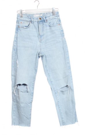 Γυναικείο Τζίν Stradivarius, Μέγεθος XS, Χρώμα Μπλέ, Τιμή 10,99 €
