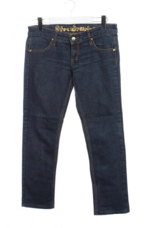 Dámske džínsy  Stradivarius, Veľkosť L, Farba Modrá, Cena  10,95 €