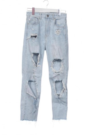 Γυναικείο Τζίν Stradivarius, Μέγεθος XS, Χρώμα Μπλέ, Τιμή 9,49 €