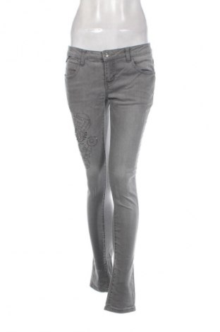 Damskie jeansy Unbranded, Rozmiar M, Kolor Szary, Cena 6,99 zł